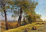 Landscape Rockland County California by Albert Bierstadt